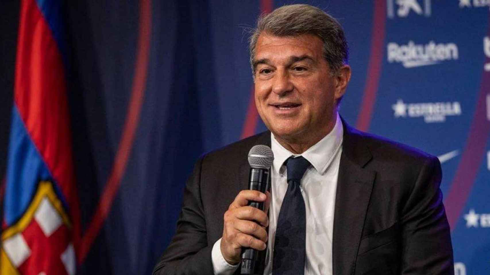 Joan Laporta, presidente del FC Barcelona / EFE