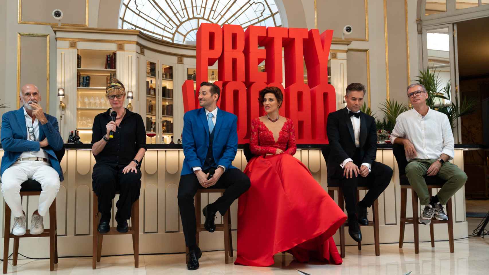 Presentación de 'Pretty Woman' en el Hotel Palace de Barcelona / LUIS MIGUEL AÑÓN (CG)