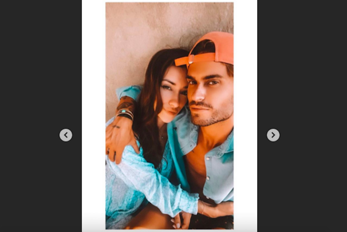 Rodri Fuertes y Adara Molinero publican su primera fotografía juntos / INSTAGRAM