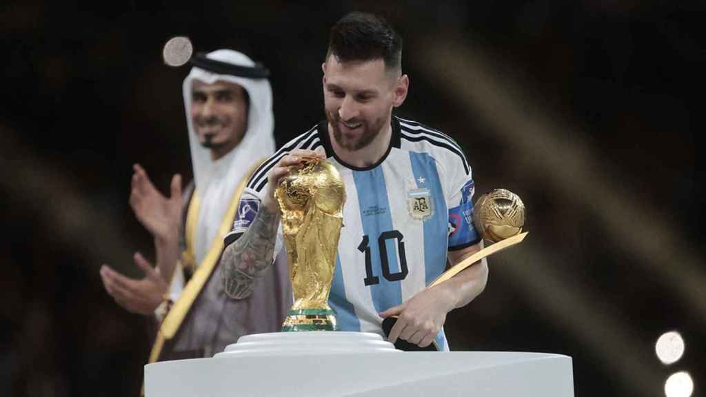 Messi: “Sabía que Dios me lo iba a regalar” / EFE