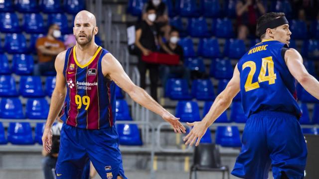 Calathes y Kuric, positivos por Covid / FCB