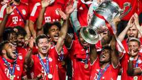 Kingsley Coman levanta la Champions / EFE