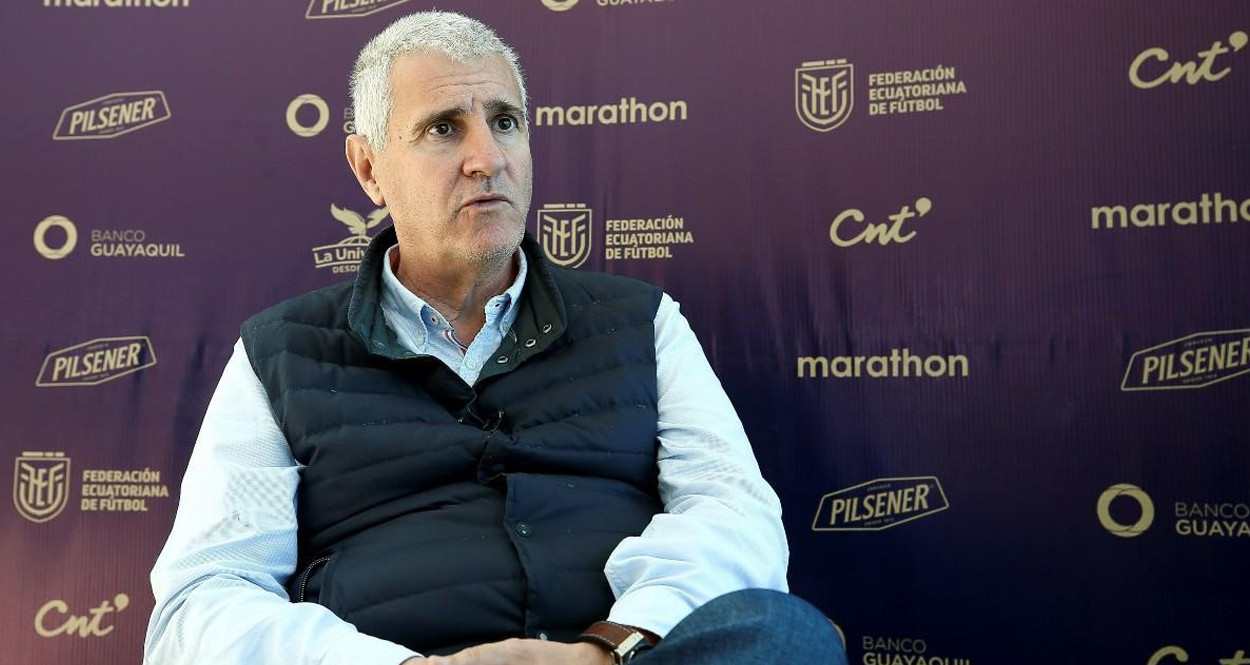 Antonio Cordón, durante su etapa como director deportivo de la Federación Ecuatoriana de Fútbol / EFE