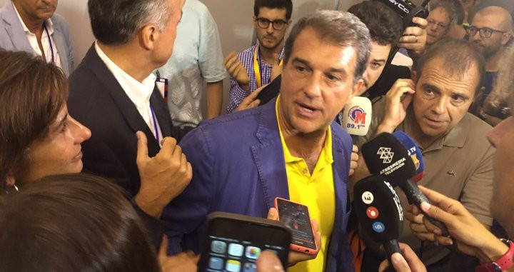 Joan laporta el día que perdió las elecciones a la presidencia de 2015 / CULEMANÍA