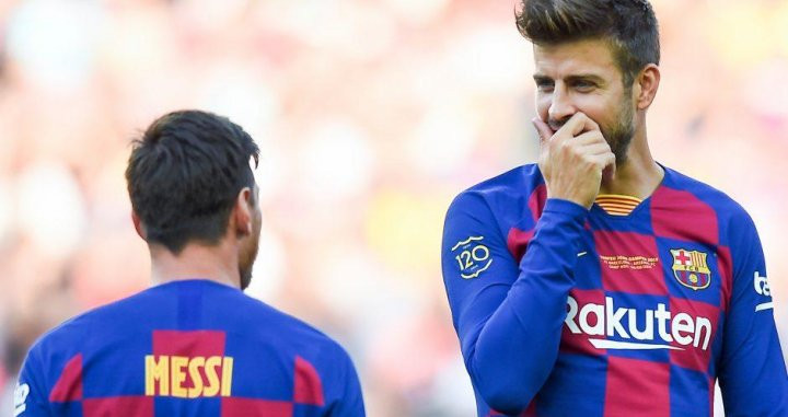 Piqué y Messi, buenos amigos dentro y fuera del campo/ EFE