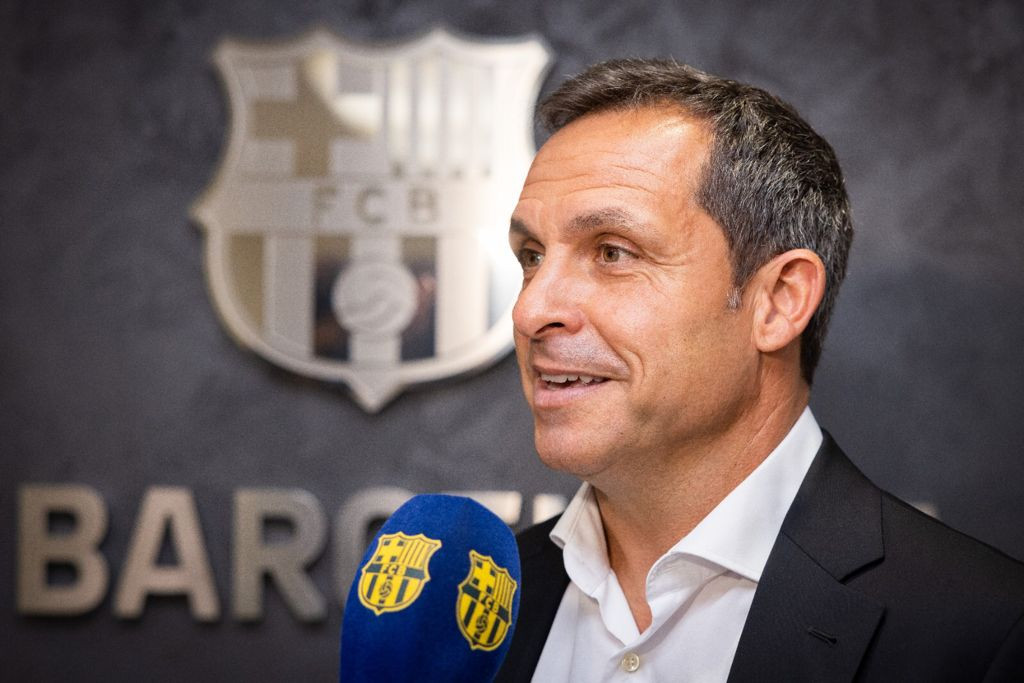 Sergi Barjuan, entrenador del Barça B, en una imagen de archivo / FCB