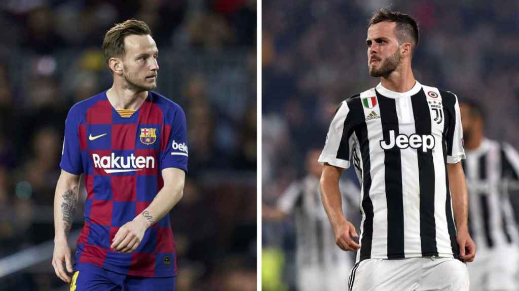 Rakitic y Pjanic en un fotomontaje de Culemanía / Culemanía