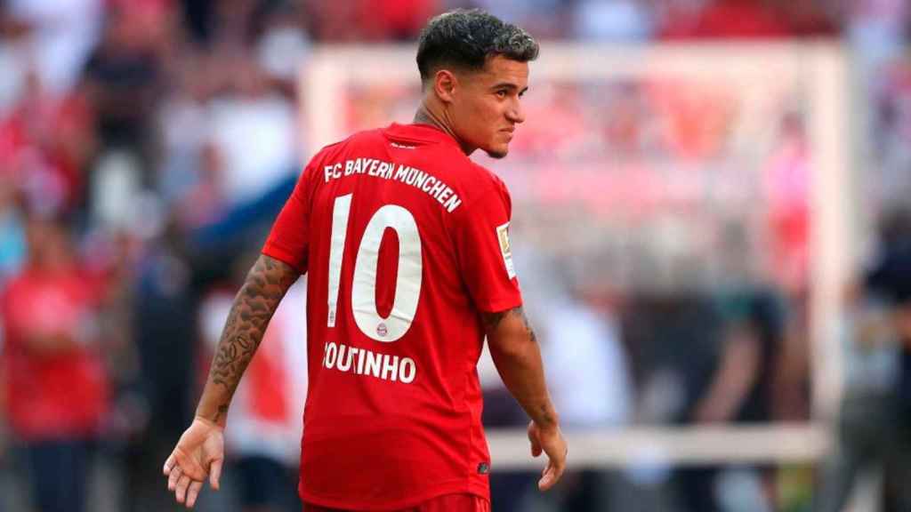 Coutinho, en un partido con el Bayern de Munich | EFE