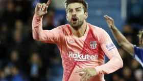 Una foto de Gerard Piqué durante un partido del Barça / FCB