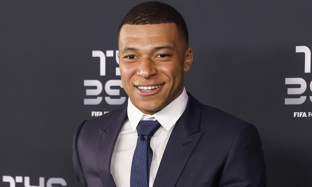 Kylian Mbappé, durante la gala de los premios FIFA The Best / EFE