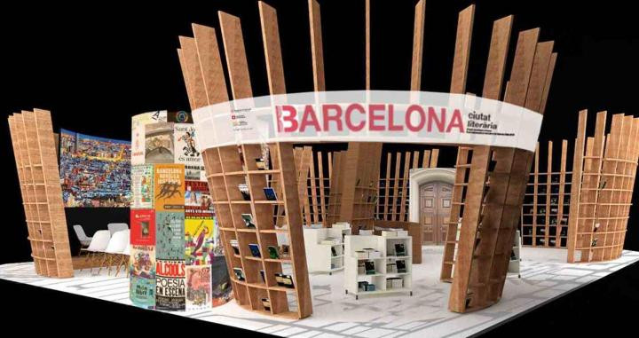 Stand de Barcelona para la Feria de Buenos Aires