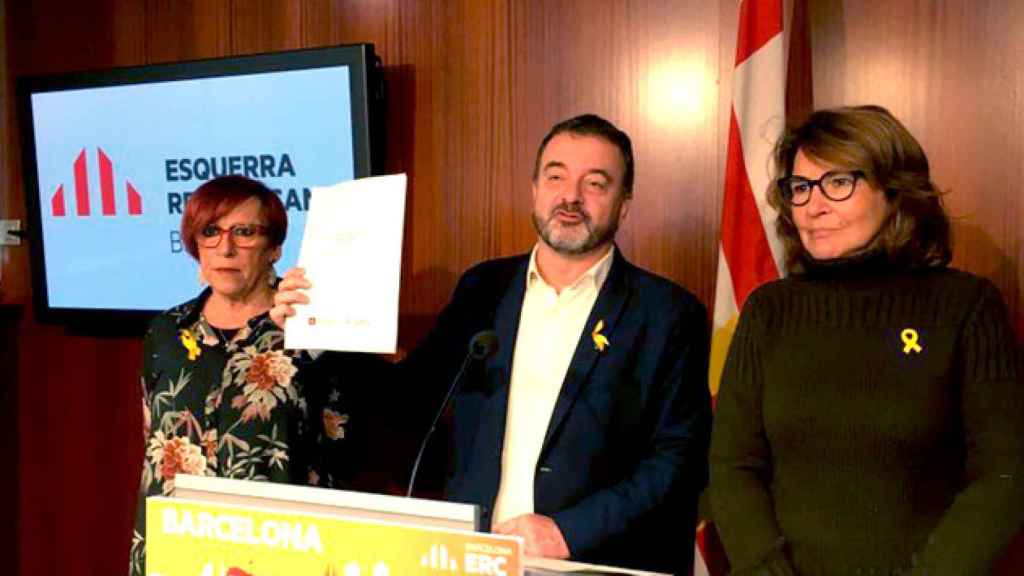 Alfred Bosch, líder de ERC en el Ayuntamiento de Barcelona en una imagen de archivo / CG