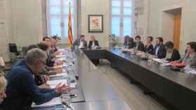 Comisión de Seguimiento de las medidas aprobadas en el Pleno sobre pobreza celebrado en el Parlamento catalán / EUROPA PRESS