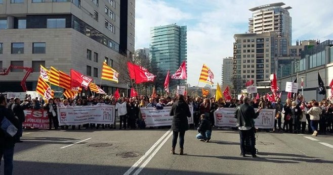 protesta trabajo