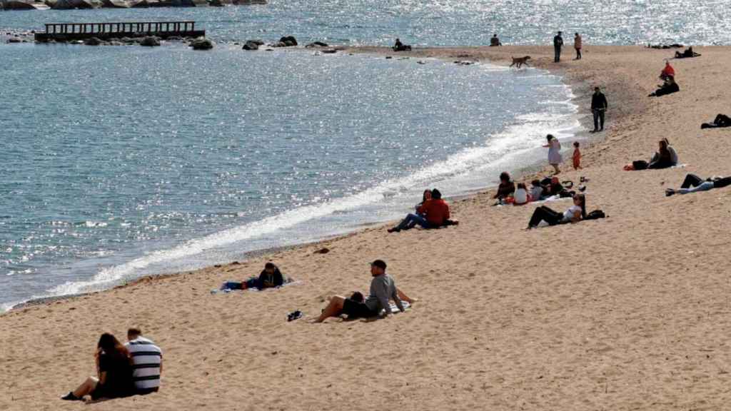 Playa del Somorrostro en Barcelona, donde se produjo la agresión homófoba / EFE