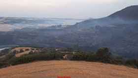 Estabilizado el incendio de Artesa de Segre (Lleida) / BOMBERS