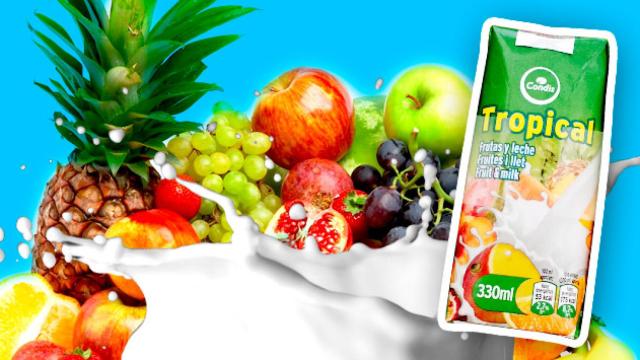 Bebida refrescante Tropical de la marca Condis / CG