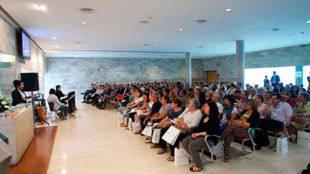 Imagen de un memorial laico celebrado por Serveis Funeraris de Barcelona / EP