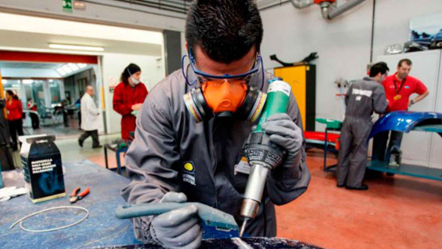 Un alumno en una clase de Formación Profesional / EFE