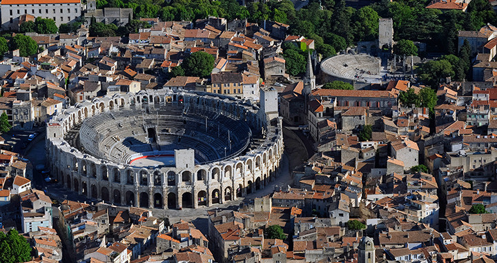 Vista aérea de Arles / ©LIONEL-ROUX