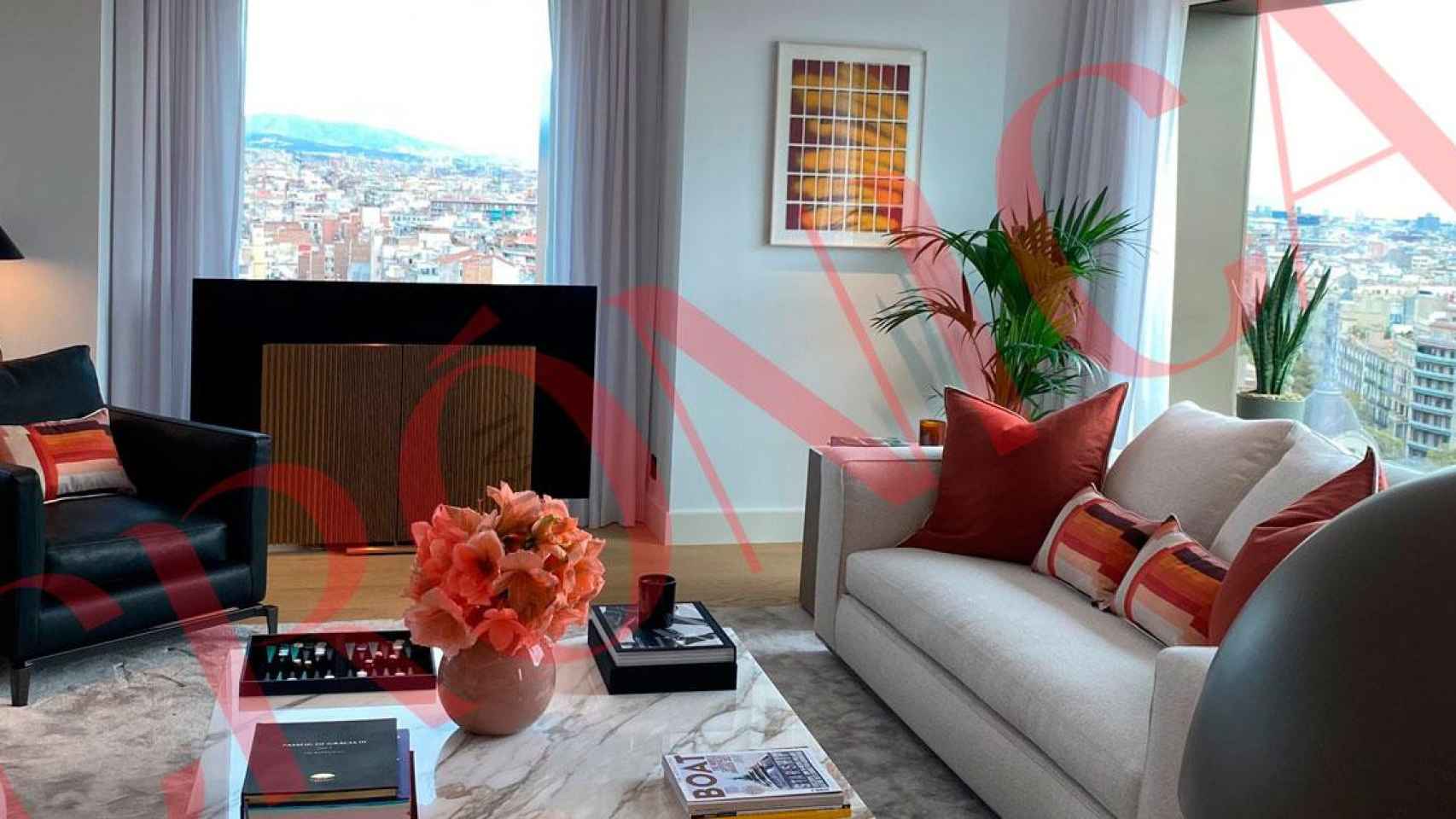 El interior de las residencias de lujo de Mandarín Oriental en Barcelona / CG