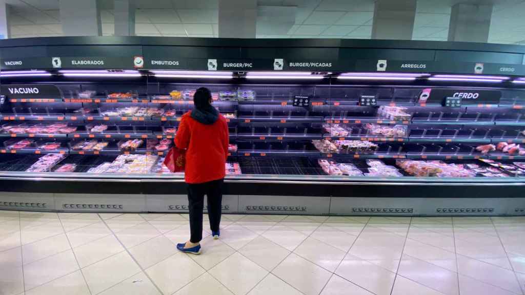 Uno de los pasillos de Mercadona tras la crisis del coronavirus / EP