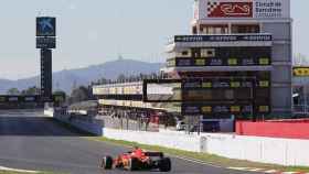 Tribuna y llegada a meta del Circuit de Barcelona-Cataluña en Montmeló, remontada / EUROPA PRESS