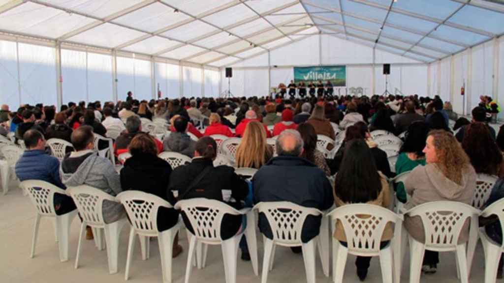 Asamblea de trabajadores de Gigante en Collado Villalba