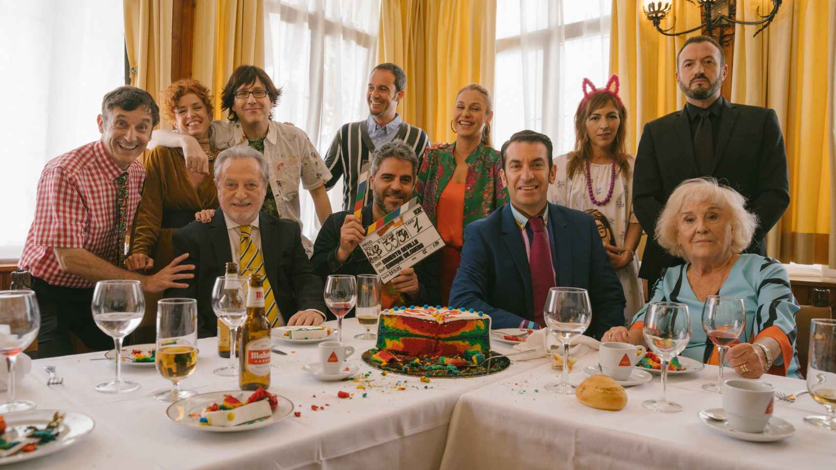 El reparto de 'Camera Café: La película' reunidos para empezar el rodaje / ATRESMEDIA