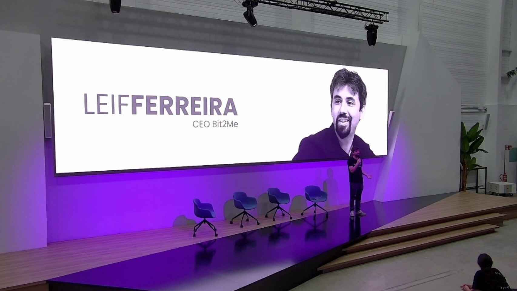 Leif Ferreira, director general de Bit2Me / EP