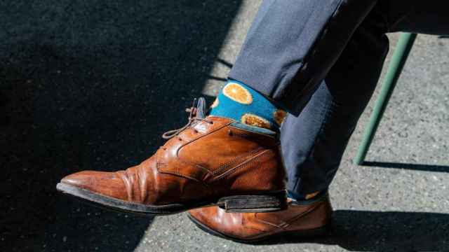 Calcetines divertidos para hombres / Dimitri Houtteman en UNSPLASH