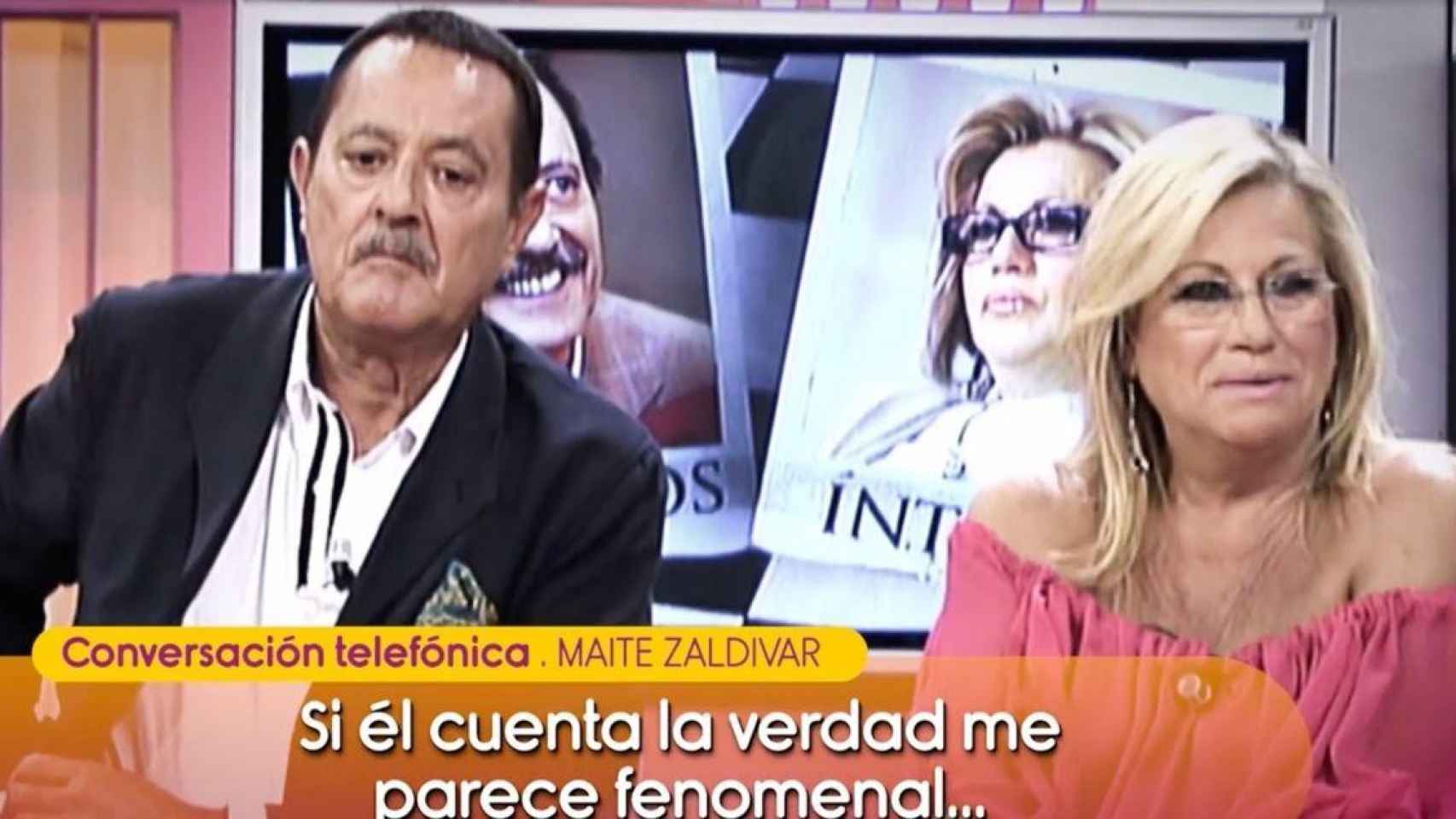 Julián Muñoz y Maite Zaldívar / MEDIASET