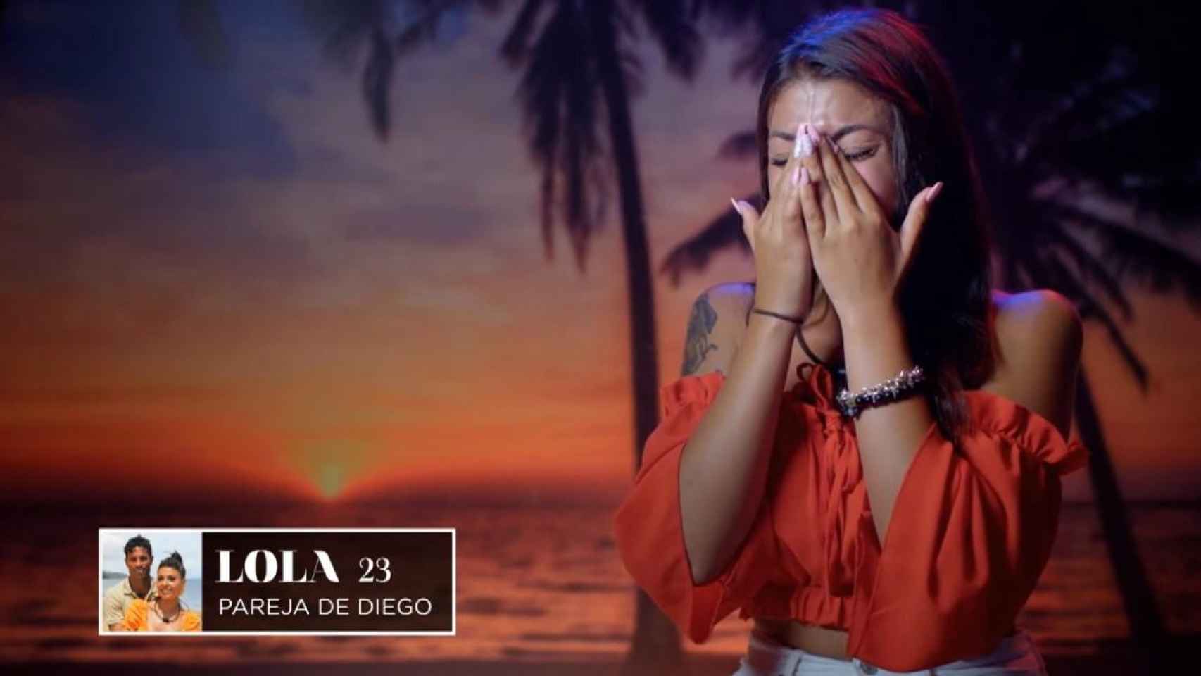 Lola en 'La isla de las tentaciones 3' /TELECINCO