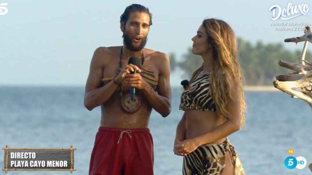 Gianmarco como líder en 'Supervivientes' / MEDIASET