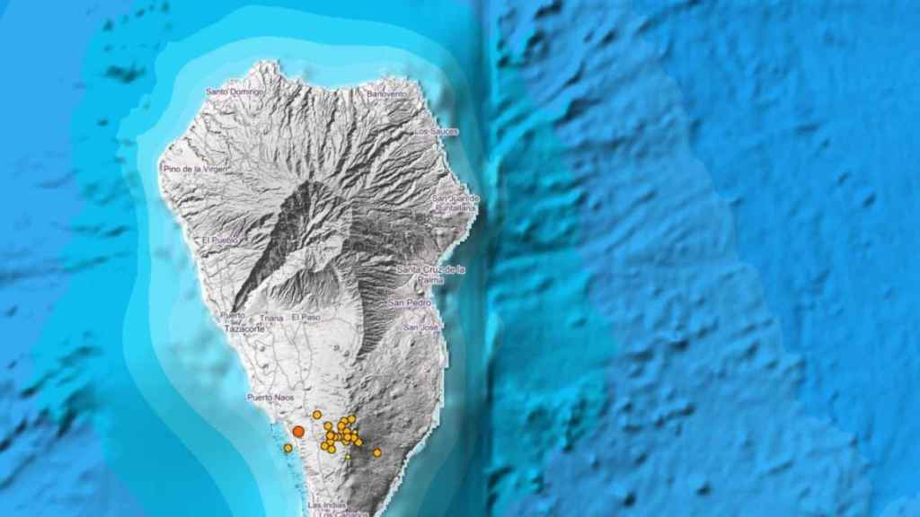 Terremotos en Fuencaliente, al sur de La Palma / IGN