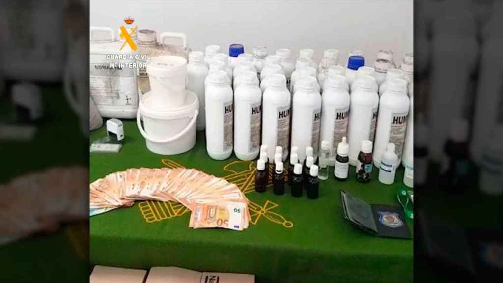 Falsos medicamentos elaborados con fertilizantes agrícolas / GUARDIA CIVIL