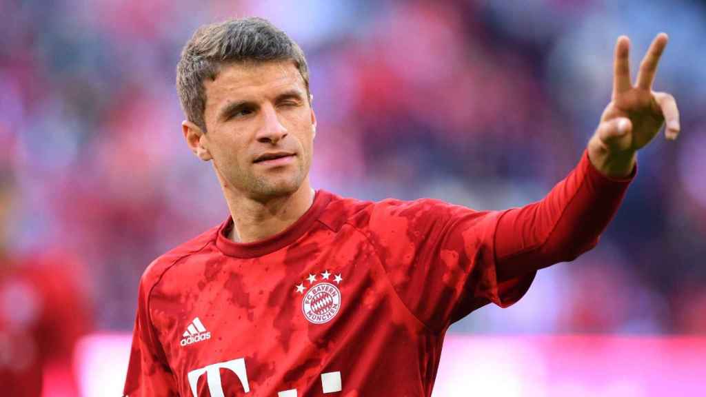 Thomas Muller, en un partido con el Bayern de Munich