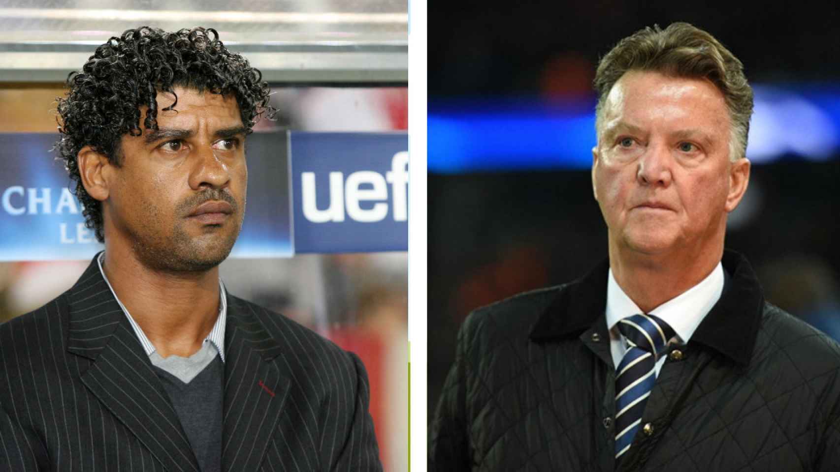 Rijkaard y Van Gaal, en un montaje | Culemania