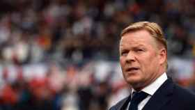 Ronald Koeman en un partido de los Países Bajos / EFE