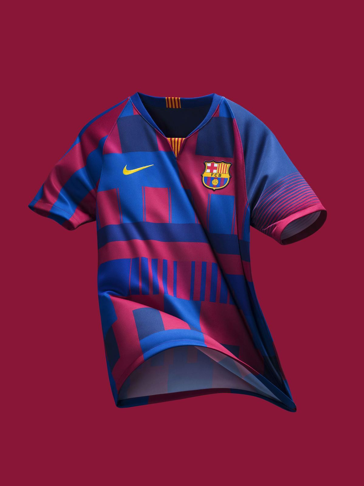 Vista general de la camiseta Barça x Nike 20th Anniversary / Nike
