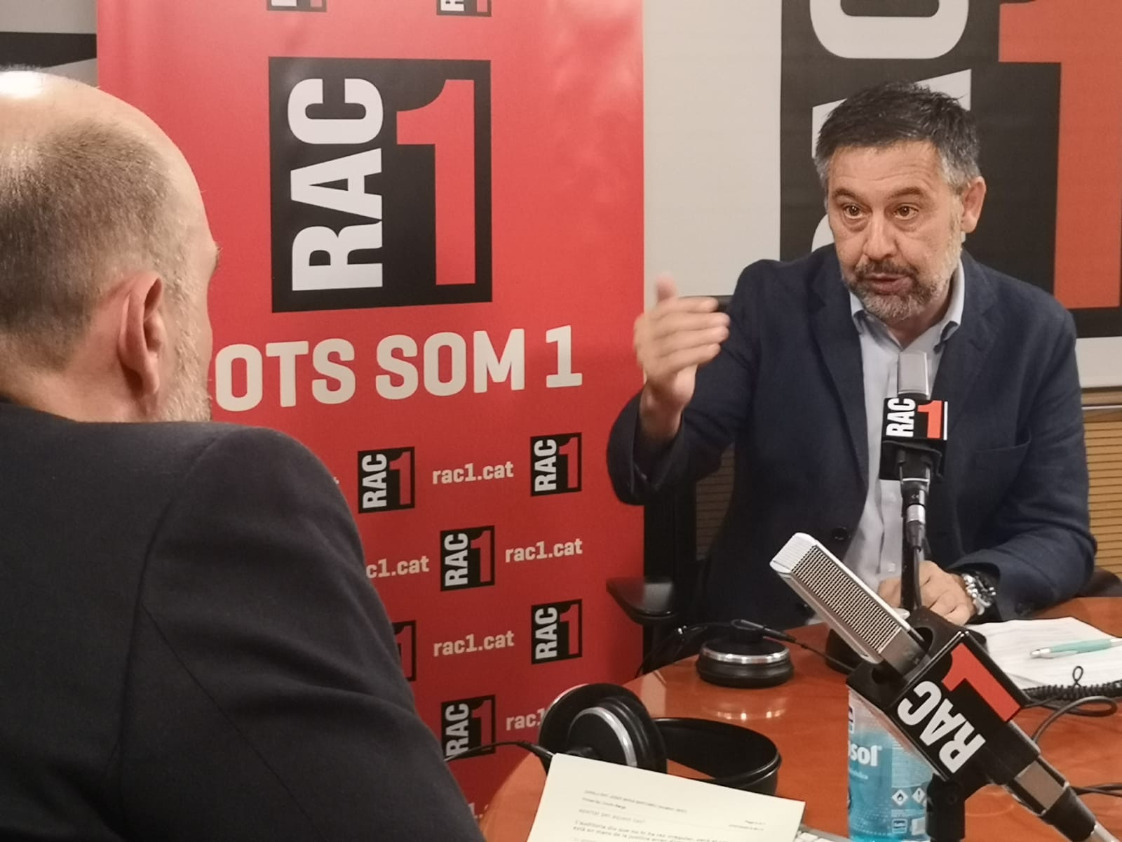 Josep Maria Bartomeu en una entrevista en RAC1 / Twitter