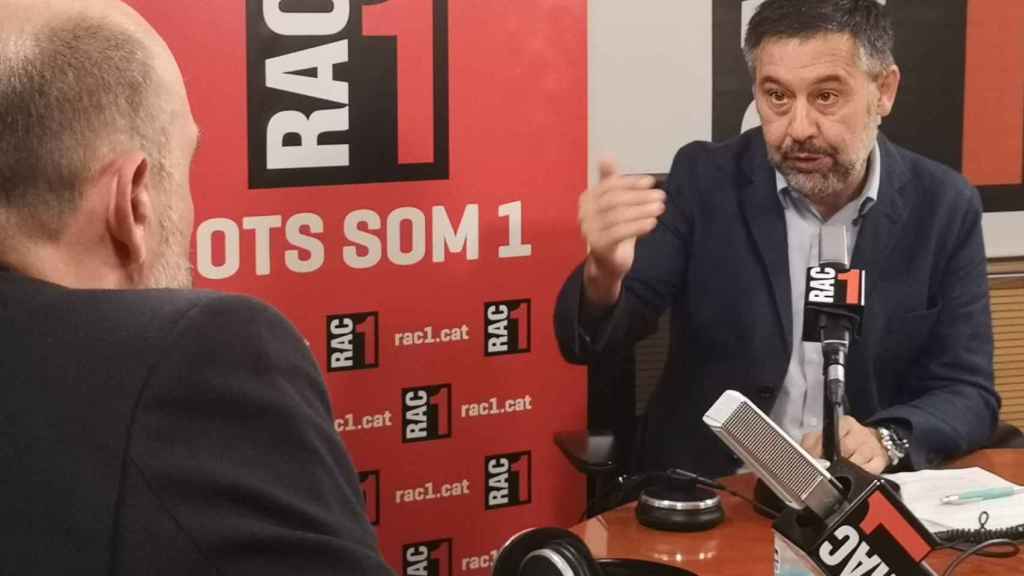 Josep Maria Bartomeu en una entrevista en RAC1 / Twitter