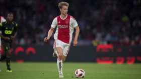 Frenkie de Jong jugando con el Ajax / EFE