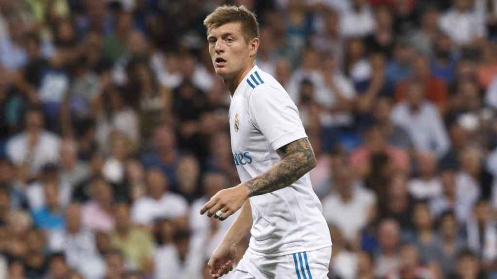 Toni Kroos en un Real Madrid - Barça / EFE