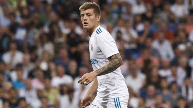 Toni Kroos en un Real Madrid - Barça / EFE