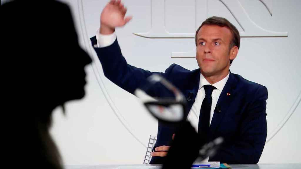 El presidente de Francia, Emmanuel Macron