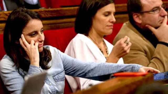 Andrea Levy, diputada del PP en el Parlamento catalán en una imagen de archivo / EFE