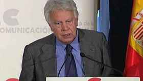 El ex presidente del Gobierno y ex líder del PSOE Felipe González