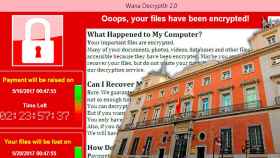 Captura del virus 'Wannacry' y el Ministerio de Justicia / FOTOMONTAJE DE CG