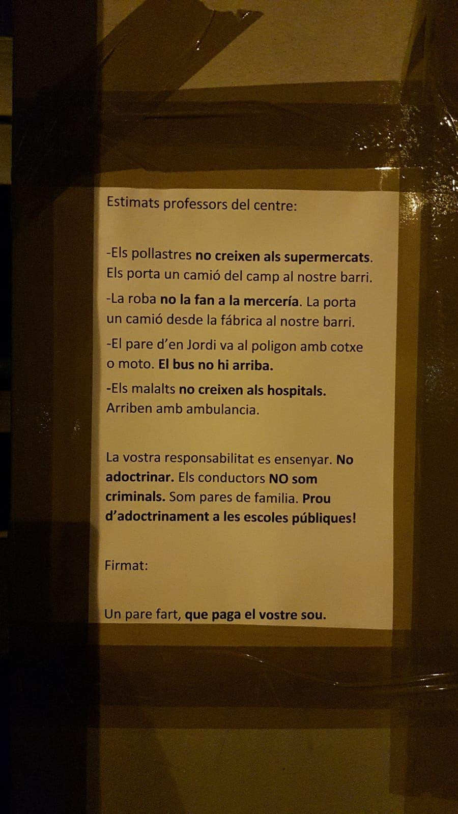 Queja de una familia contra las manifestaciones 'anticoche' / CG